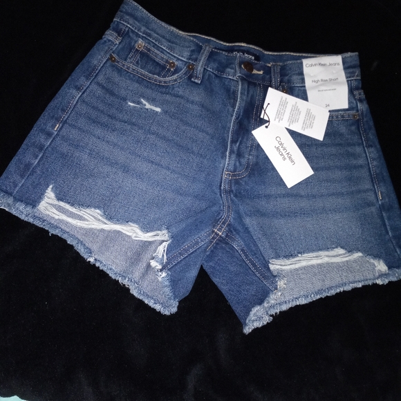 Calvin Klein Jeans Pants - Calvin Klein Jeans Denim Woman Shorts Size 4